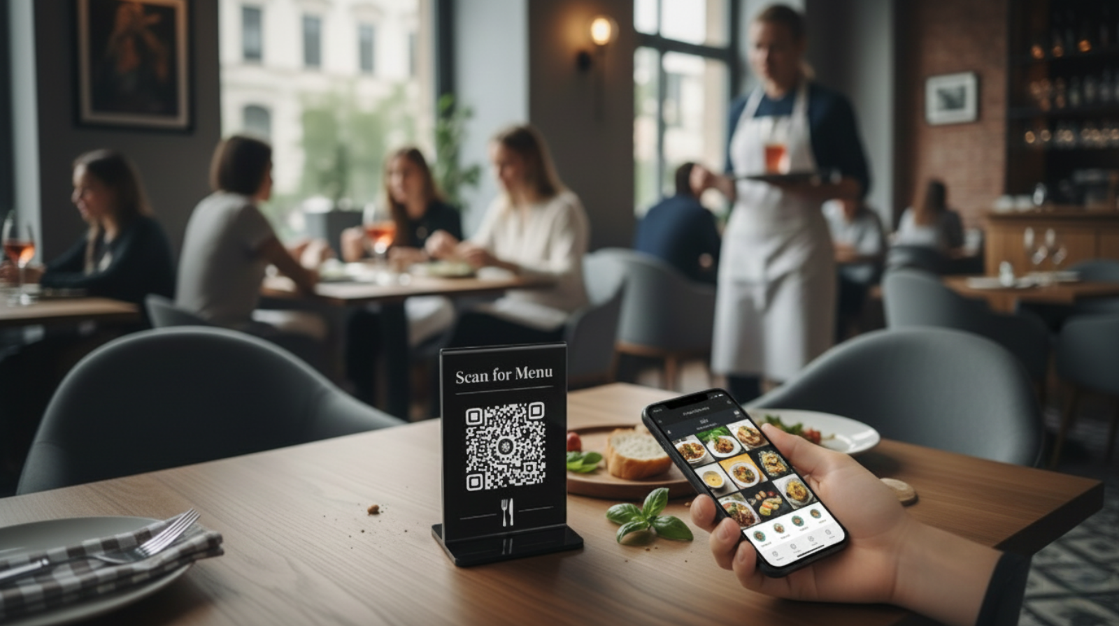 Restaurant Menus with QR Code